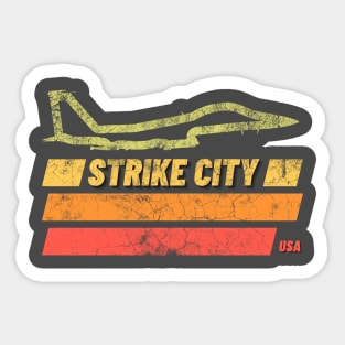 Strike City Sticker